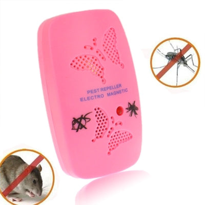Ultrasonic Electronics Insecticide with Two Steps of Adjustable, Pink (EU Plug) - Repellents by PMC TechLife | Online Shopping South Africa | PMC TechLife | Buy Now Pay Later Mobicred