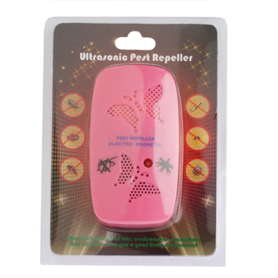 Ultrasonic Electronics Insecticide with Two Steps of Adjustable, Pink (EU Plug) - Repellents by PMC TechLife | Online Shopping South Africa | PMC TechLife | Buy Now Pay Later Mobicred