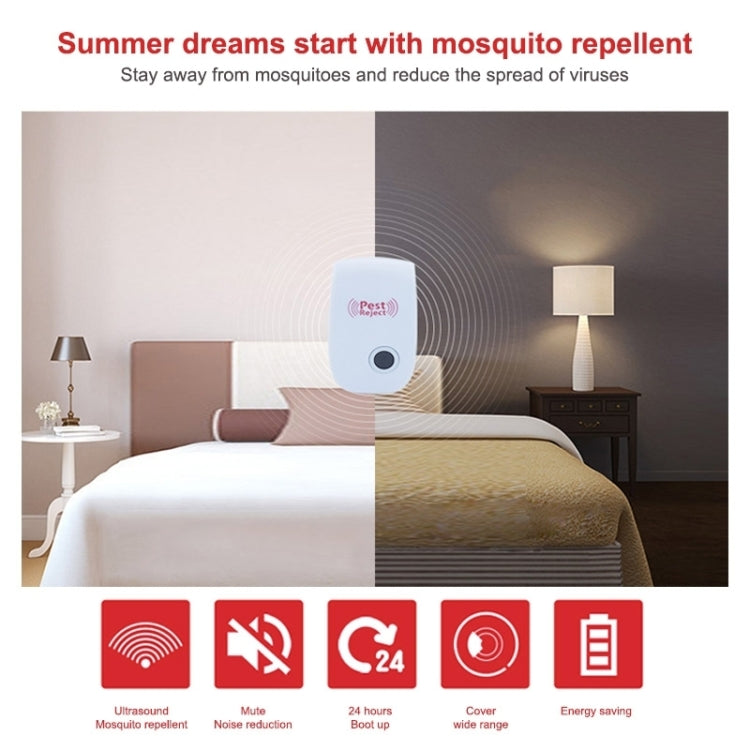 Ultrasonic Electronic Cockroach Mosquito Pest Reject Repeller, AU Plug - Repellents by PMC TechLife | Online Shopping South Africa | PMC TechLife | Buy Now Pay Later Mobicred