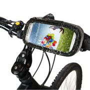 Bike Mount & Water-resistant / Sand-proof / Snow-proof / Dirt-proof Tough Touch Case for 5.5 inch Phone (Black)