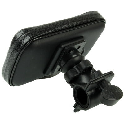 Bike Mount & Water-resistant / Sand-proof / Snow-proof / Dirt-proof Tough Touch Case for 5.5 inch Phone (Black)