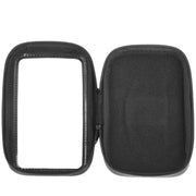 Bicycle Handlebar Mount Holder Water-resistant / Sand-proof / Snow-proof / Dirt-proof Zipper Touch Bag, Suitable for Galaxy Note III / N9000 & Mega 6.3 / i9200(Black)