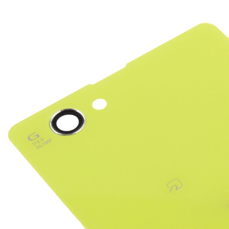 Battery Cover for Sony Xperia Z1 Mini(Yellow) - free shipping - PMC TechLife - Order now!