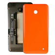 Housing Battery Back Cover + Side Button for Nokia Lumia 635 (Orange) - free shipping - PMC TechLife - Order now!