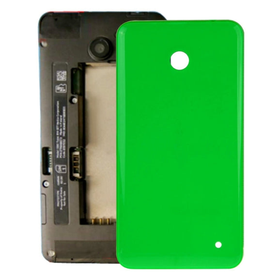 Housing Battery Back Cover + Side Button for Nokia Lumia 635 (Green)