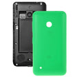 Solid Color Plastic Battery Back Cover for Nokia Lumia 530/Rock/M-1018/RM-1020(Green) - free shipping - PMC TechLife - Order now!