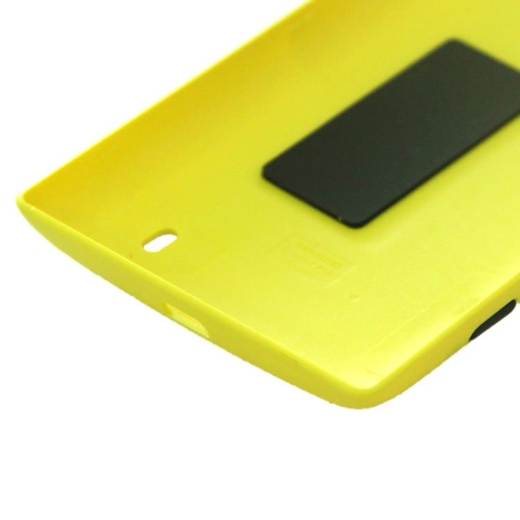 Plastic Back Housing Cover for Nokia Lumia 520(Yellow) - Back Cover by PMc TechLife | Online Shopping South Africa | PMc TechLife | Buy Now Pay Later Mobicred