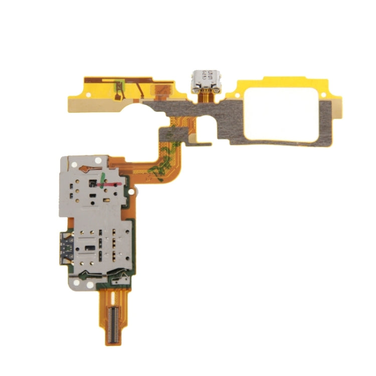 For Vivo X5Max V & X5Max+ Charging Port Flex Cable + SIM Card Reader Contact - Flex Cable by PMC TechLife | Online Shopping South Africa | PMC TechLife | Buy Now Pay Later Mobicred