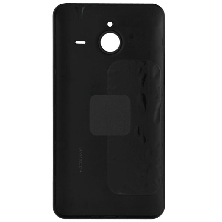 Frosted Surface Plastic Back Housing Cover  for Microsoft Lumia 640XL(Black) - Back Cover by PMc TechLife | Online Shopping South Africa | PMc TechLife | Buy Now Pay Later Mobicred