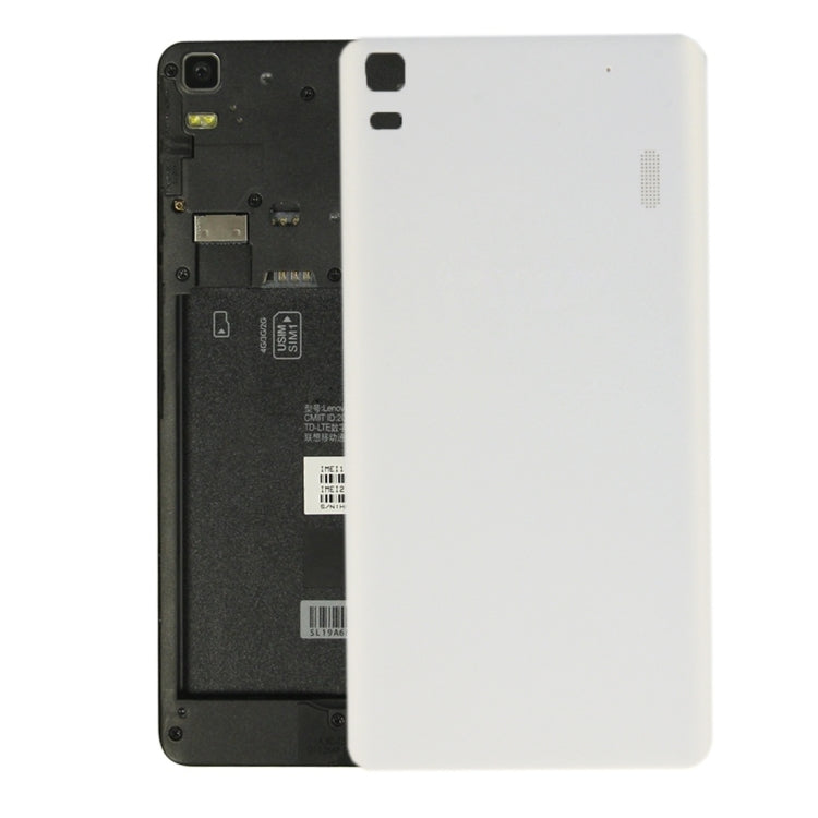 For Lenovo K3 Note / K50-T5 / A7000 Turbo Battery Back Cover(White) - free shipping - PMc TechLife - Order now!