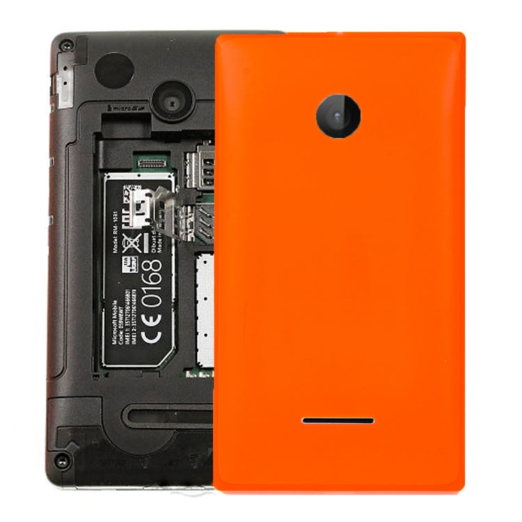Solid Color Battery Back Cover for Microsoft Lumia 532(Orange) - Back Cover by PMc TechLife | Online Shopping South Africa | PMc TechLife | Buy Now Pay Later Mobicred