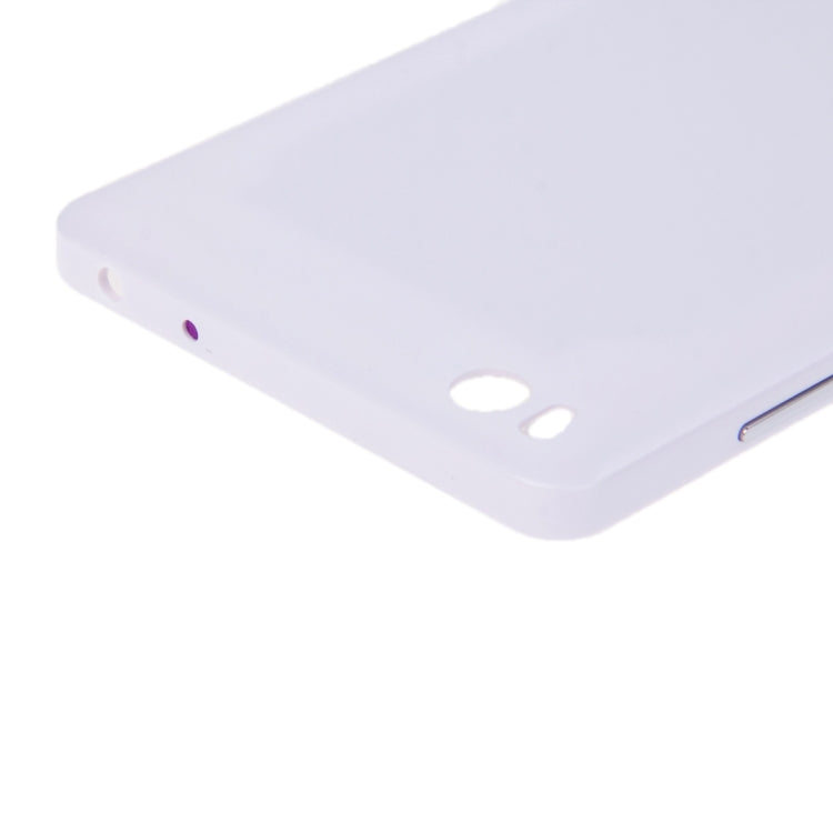 For Xiaomi Mi 4c Battery Back Cover(White) - Back Cover by PMc TechLife | Online Shopping South Africa | PMc TechLife | Buy Now Pay Later Mobicred