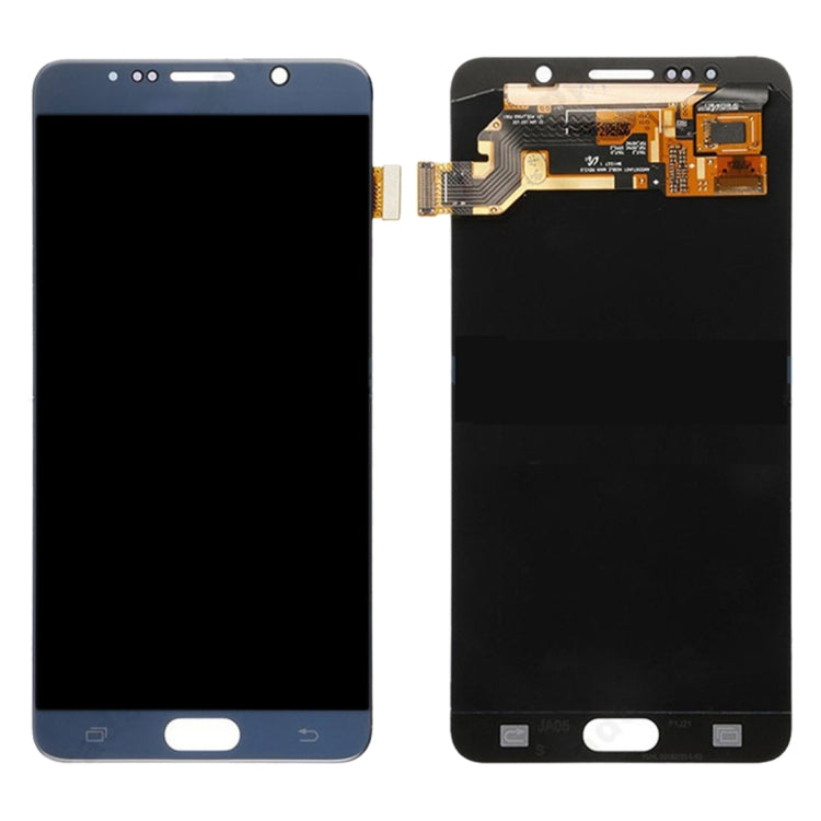 5.7 inch Original LCD Screen and Digitizer Full Assembly for Galaxy Note 5 / N9200, N920I, N920G, N920G/DS, N920T, N920A(Blue)