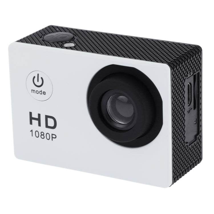 SJ4000 Full HD 1080P 2.0 inch LCD Sports Camcorder DV with Waterproof Case, Generalplus 6624, 30m Depth Waterproof(White) - Sports Camera by PMC TechLife | Online Shopping South Africa | PMC TechLife | Buy Now Pay Later Mobicred