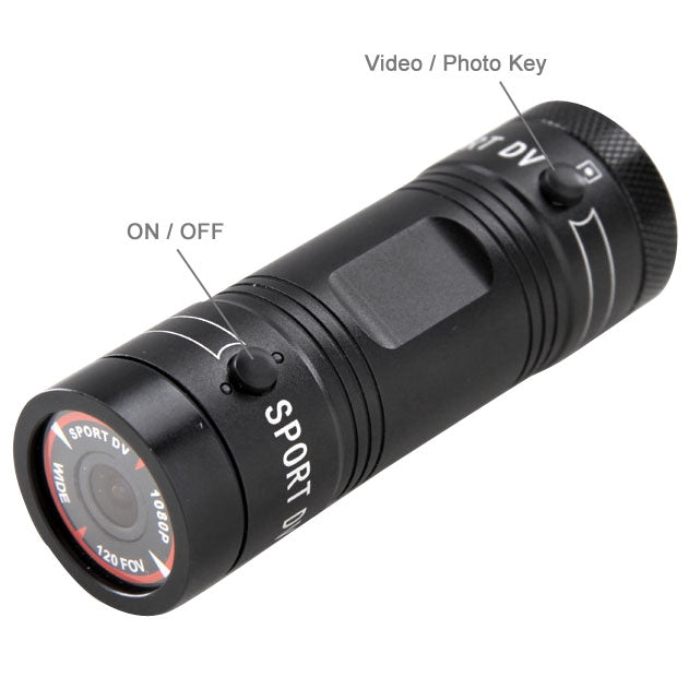 F9 Full HD 1080P Action Helmet Camera / Sports Camera / Bicycle Camera, Support TF Card, 120 Degree Wide Angle Lens - free shipping - PMC Jewellery - Order now!