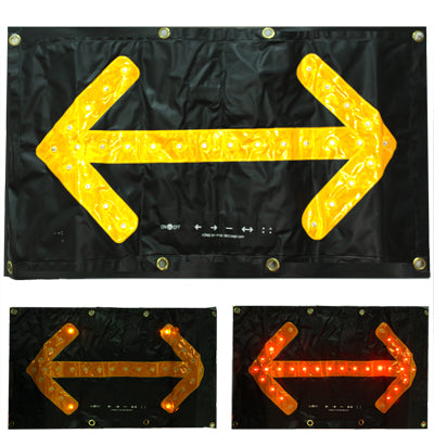 30 LED Car Safety Hazard Traffic Two-way Arrow Direction with Key Indicator Switch Signal Sign - Warning Lights by PMC TechLife | Online Shopping South Africa | PMC TechLife | Buy Now Pay Later Mobicred