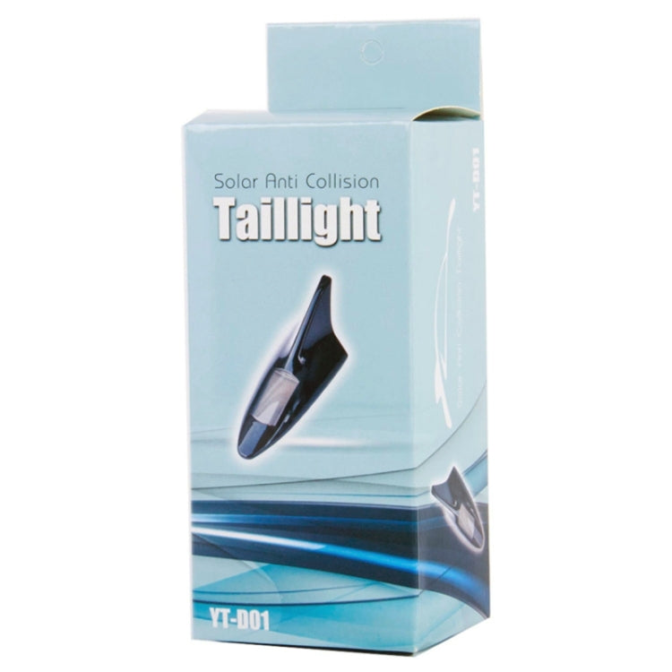Solar Shark Fin High-positioned Alarm Light(Red)