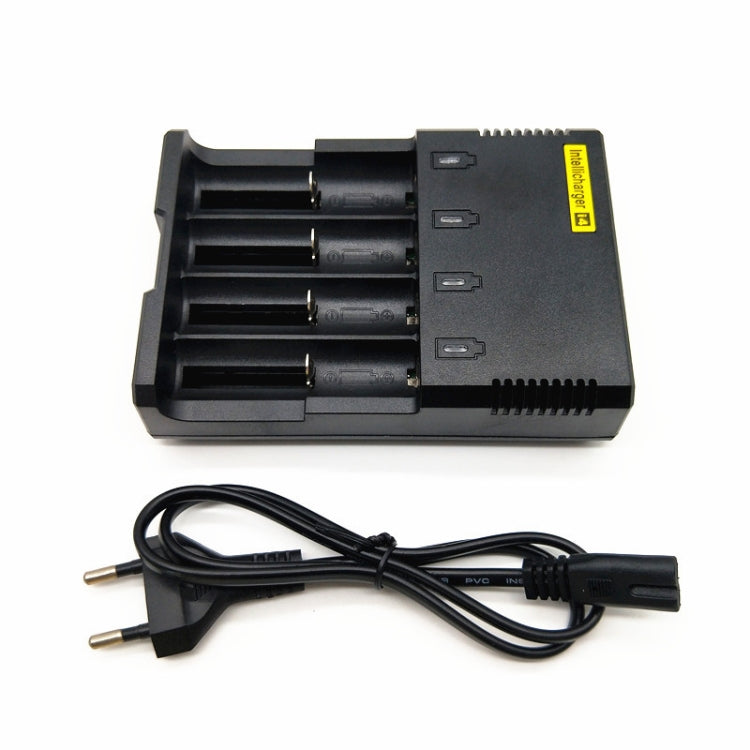 Universal Lithium Battery Charger for 26650 / 22650 / 18650 / 17670 / 18490 / 17500 / 17335 / 16340 / 14500 / 10440 (100V - 240V)(Black) - Charger & Converter by PMC TechLife | Online Shopping South Africa | PMC TechLife | Buy Now Pay Later Mobicred