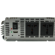 2000W DC 12V to AC 220V Car Power Inverter with USB Port & Booster Cable