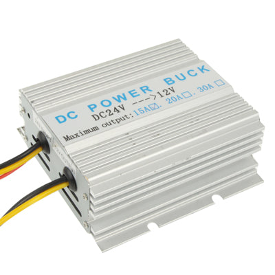 DC 24V to 12V Car Power Step-down Transformer, Rated Output Current: 15A - Voltage Stabilizer by PMC TechLife | Online Shopping South Africa | PMC TechLife | Buy Now Pay Later Mobicred