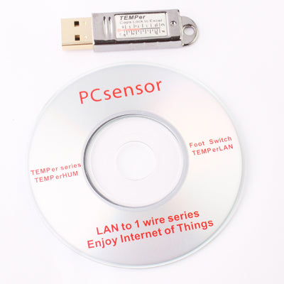 USB Thermometer / Embedded Digital PC Sensor, Temperature Range: -67 Degrees Fahrenheit to 257 Degrees Fahrenheit - free shipping - PMC TechLife - Order now!