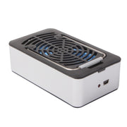 Hand-Held USB Air Condition Fan with Holder(Black)