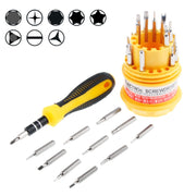 31 in 1 Micro Pocket Precision Screwdriver Watch Repair Tool Set Kit, Random Color Delivery
