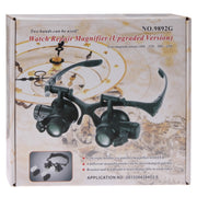 Upgraded Version Watch Repair Magnifier with Four Different Magnifications
