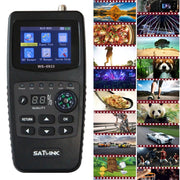 SATLINK WS6933 Portable Digital Satellite Finder Meter, 2.1 inch LCD Colour Screen, DVB-S2/S Signal Pointer(AU Plug)