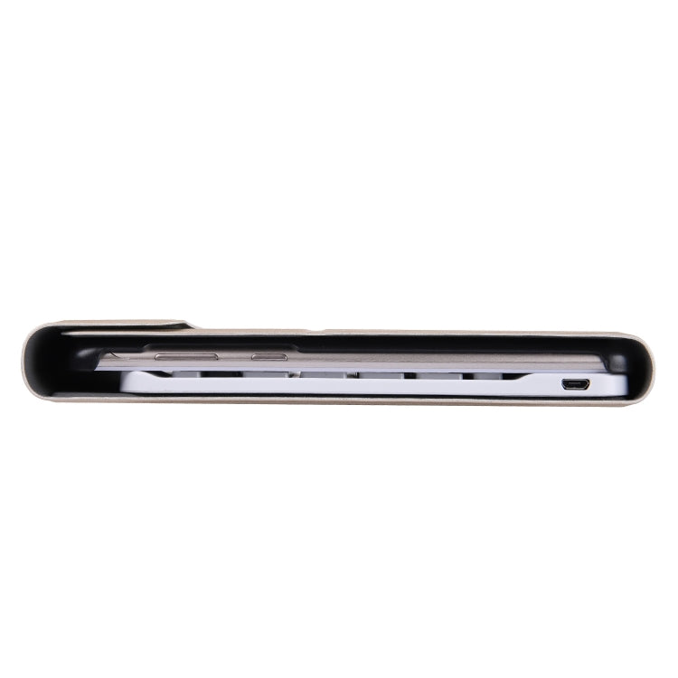 ABS Ultra-thin Split Bluetooth Keyboard Tablet Case for Huawei Honor 5 / T5 10.1 inch, with Bracket Function(Gold) - Huawei Keyboard by PMC TechLife | Online Shopping South Africa | PMC TechLife