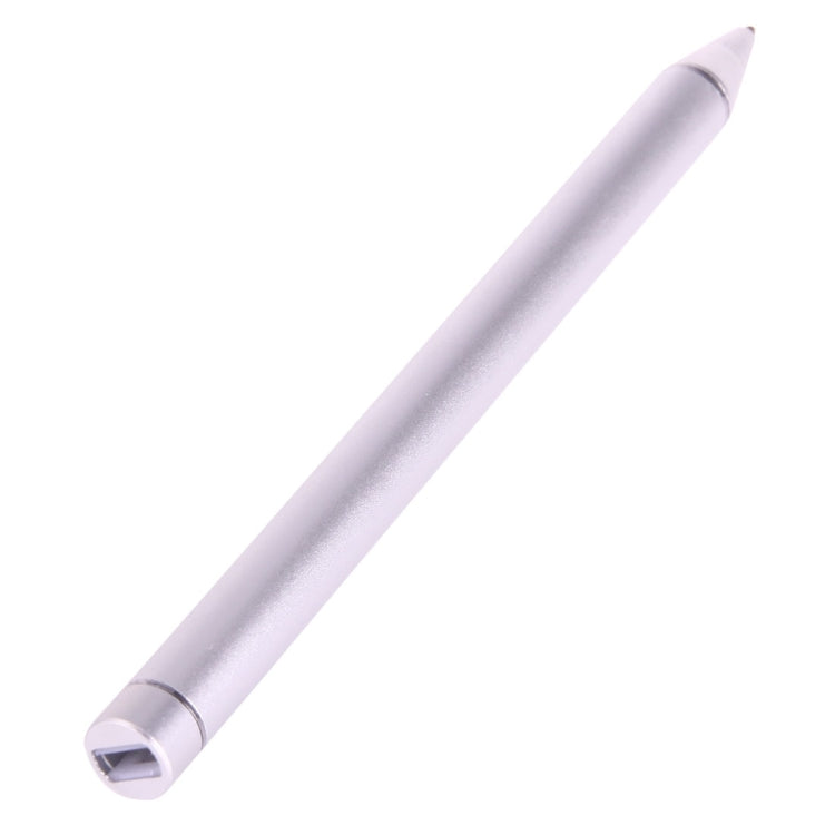 Universal Rechargeable Capacitive Touch Screen Stylus Pen with 2.3mm Superfine Metal Nib, For iPhone, iPad, Samsung, and Other Capacitive Touch Screen Smartphones or Tablet PC(Silver) - free shipping - PMC Jewellery - Order now!