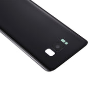 For Galaxy S8 / G950 Battery Back Cover with Camera Lens Cover & Adhesive (Black)