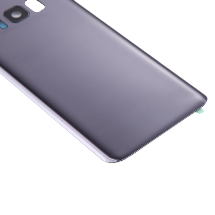 For Galaxy S8 / G950 Battery Back Cover with Camera Lens Cover & Adhesive (Orchid Gray)