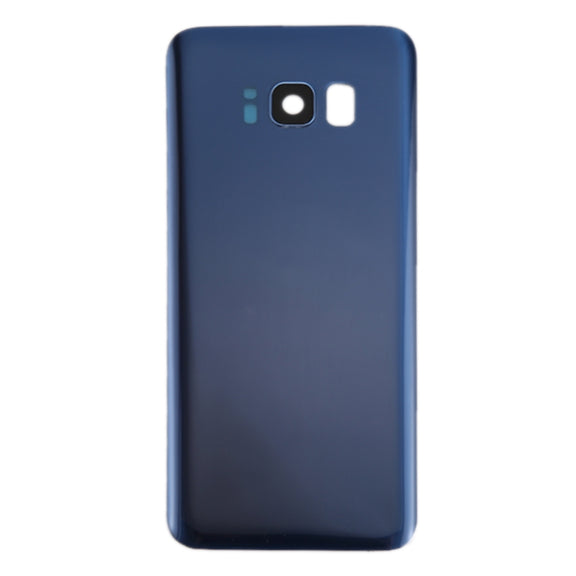 For Galaxy S8 / G950 Battery Back Cover with Camera Lens Cover & Adhesive (Blue)