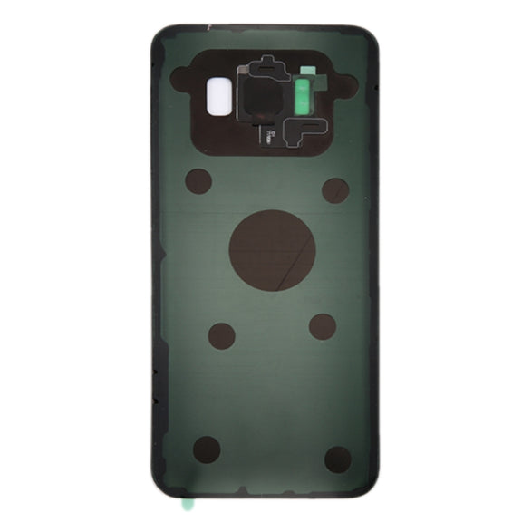 For Galaxy S8+ / G955 Battery Back Cover with Camera Lens Cover & Adhesive (Black)