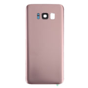 For Galaxy S8+ / G955 Battery Back Cover with Camera Lens Cover & Adhesive (Rose Gold)