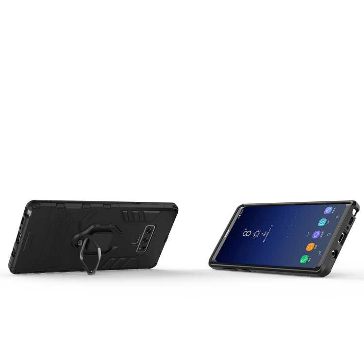 PC + TPU Shockproof Protective Case with Magnetic Ring Holder For Galaxy Note9(Black) - Galaxy Phone Cases by PMC TechLife | Online Shopping South Africa | PMC TechLife