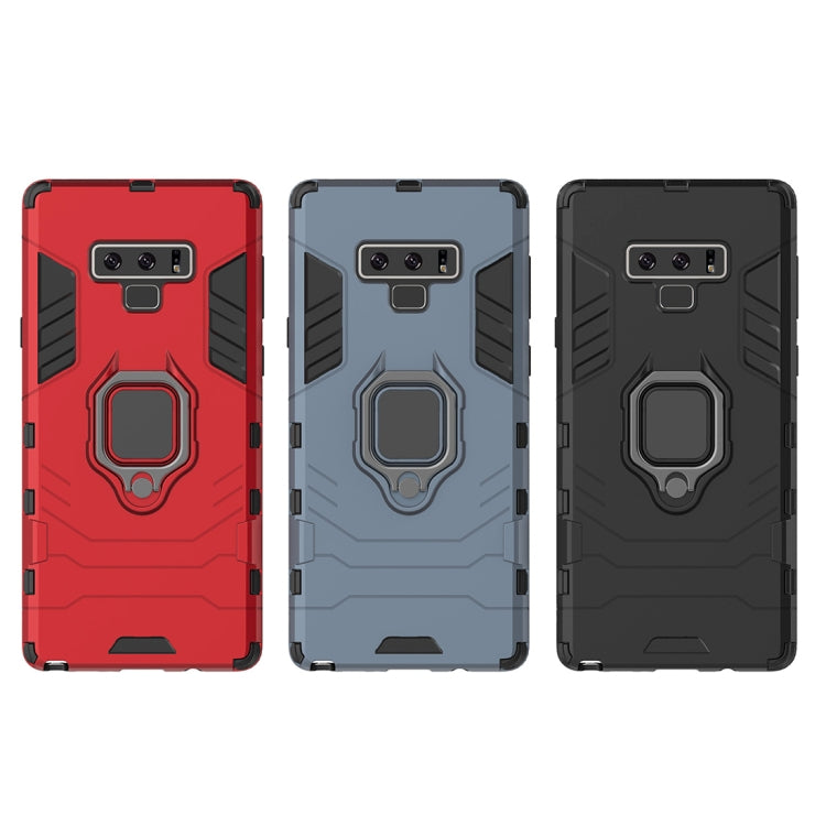 PC + TPU Shockproof Protective Case with Magnetic Ring Holder For Galaxy Note9(Black) - Galaxy Phone Cases by PMC TechLife | Online Shopping South Africa | PMC TechLife