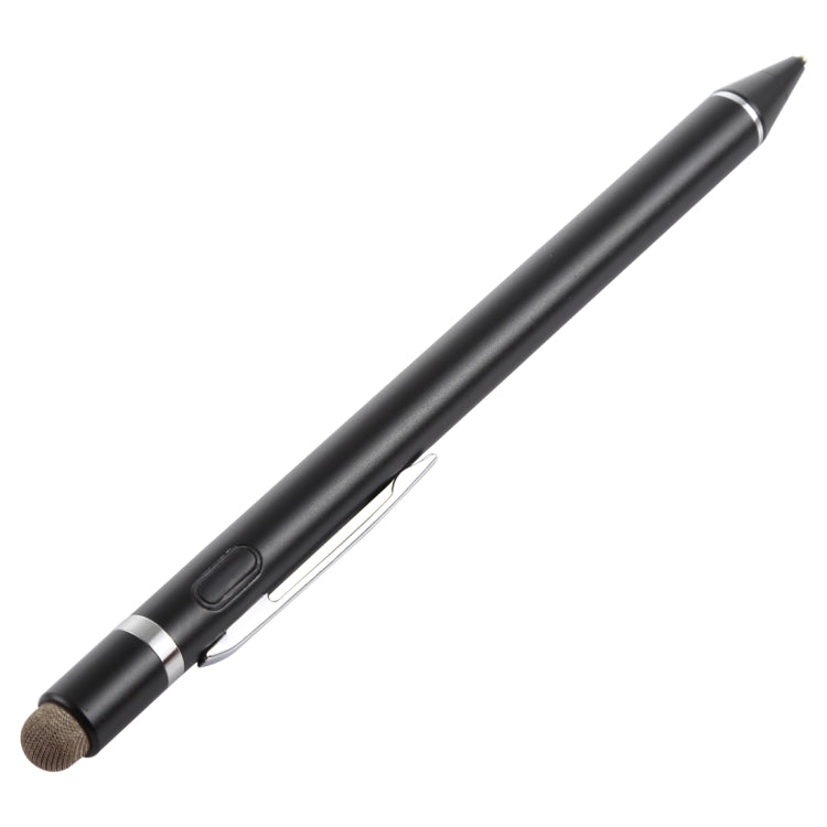 1.5-2.3mm Rechargeable Capacitive Touch Screen Active Stylus Pen(Black) - Stylus Pen by PMC TechLife | Online Shopping South Africa | PMC TechLife | Buy Now Pay Later Mobicred