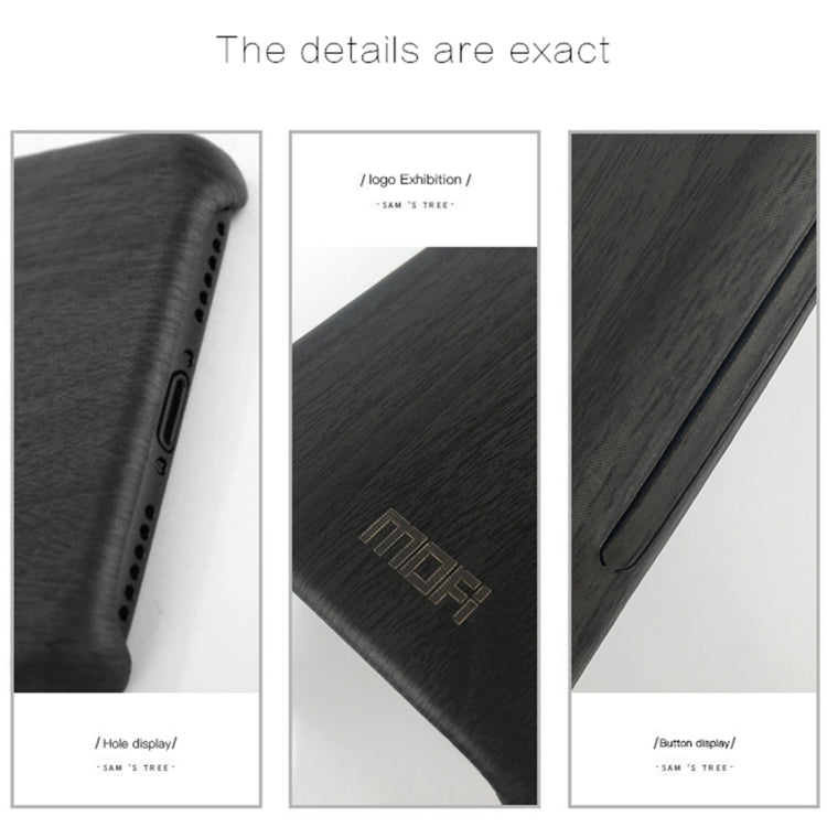 MOFI for Galaxy A3 (2017) Wood Texture TPU Protective Back Cover Case(Red) - free shipping - PMC TechLife - Order now!