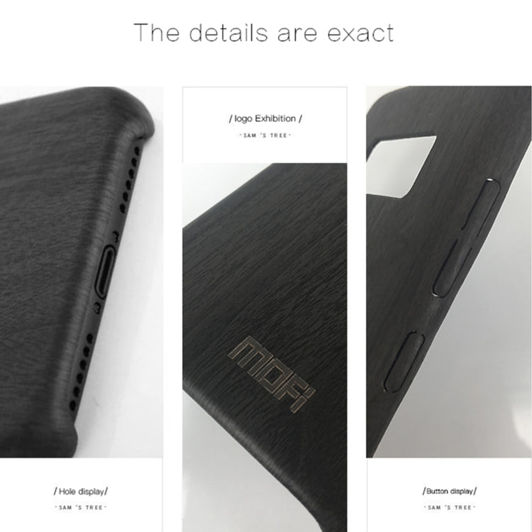 MOFI for Galaxy S8 Wood Texture TPU Protective Back Cover Case(Brown) - free shipping - PMC TechLife - Order now!