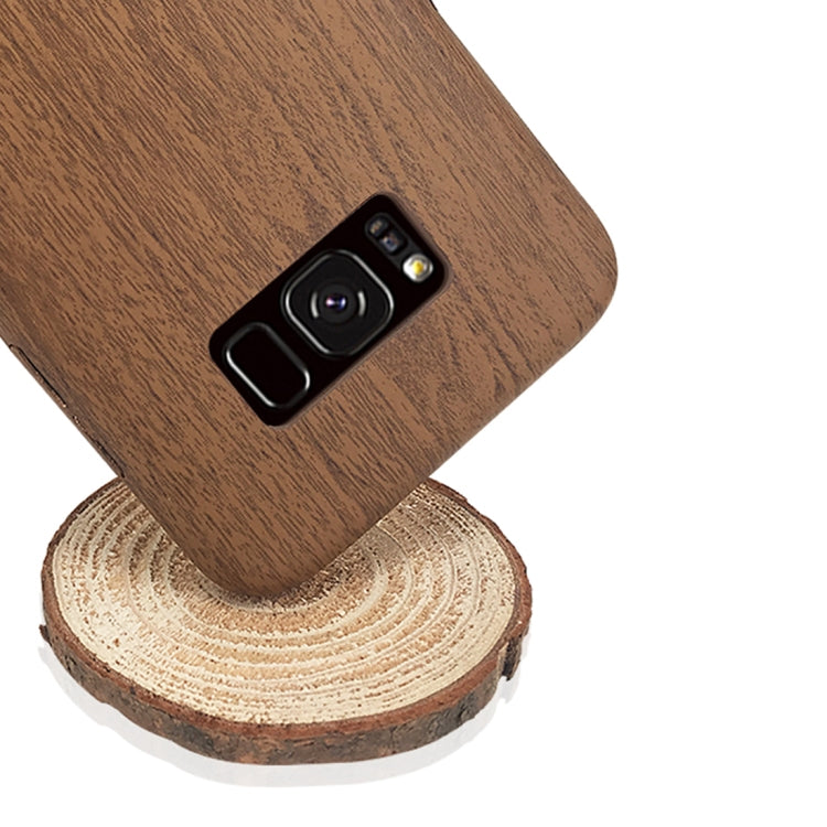 MOFI for Galaxy S8 Wood Texture TPU Protective Back Cover Case(Brown) - free shipping - PMC TechLife - Order now!