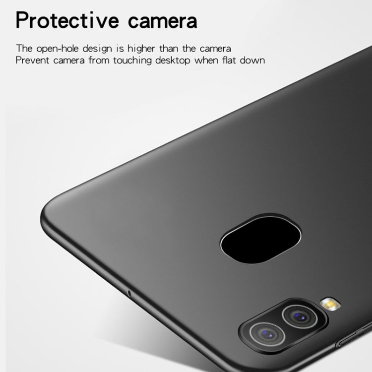 MOFI Frosted PC Ultra-thin Full Coverage Case for Galaxy A30 (Black) - Galaxy Phone Cases by MOFI | Online Shopping South Africa | PMC TechLife