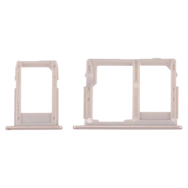 SIM Card Tray + Micro SD Card Tray for Galaxy J3 (2017) Single SIM / J330 & J5 (2017) Single SIM / J530 & J7 (2017) Single SIM / J730 (Gold) - free shipping - PMc TechLife - Order now!
