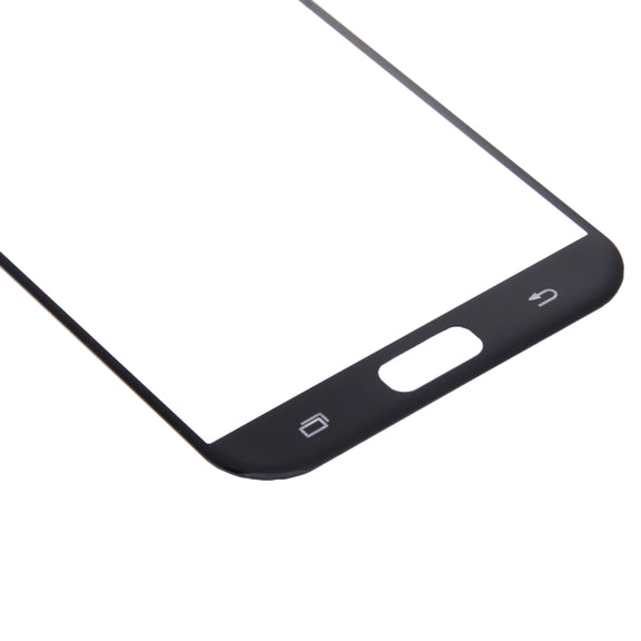 For Galaxy A7 (2017) / A720 0.26mm 9H Surface Hardness Explosion-proof Silk-screen Tempered Glass Curved Full Screen Film (Black)
