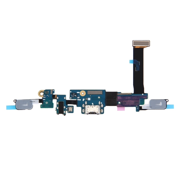 For Galaxy C7 Pro / C7010 Charging Port + Home Button + Earphone Jack Flex Cable - Single Tail Connector by PMC TechLife | Online Shopping South Africa | PMC TechLife | Buy Now Pay Later Mobicred