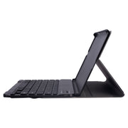 DY510 Detachable Plastic Bluetooth Keyboard Tablet Case for Samsung Galaxy Tab A 10.1 (2019) T510 / T511, with Holder (Black)