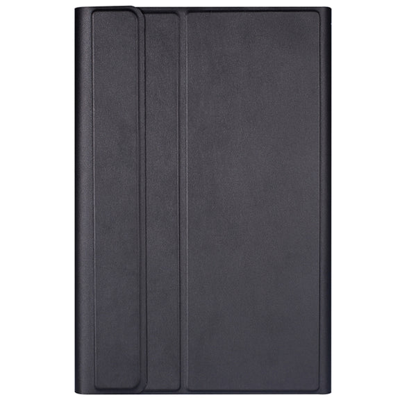 DY510D Colorful Lighting Detachable Plastic Bluetooth Keyboard Tablet Case for Samsung Galaxy Tab A 10.1 (2019) T510 / T511, with Holder (Black)