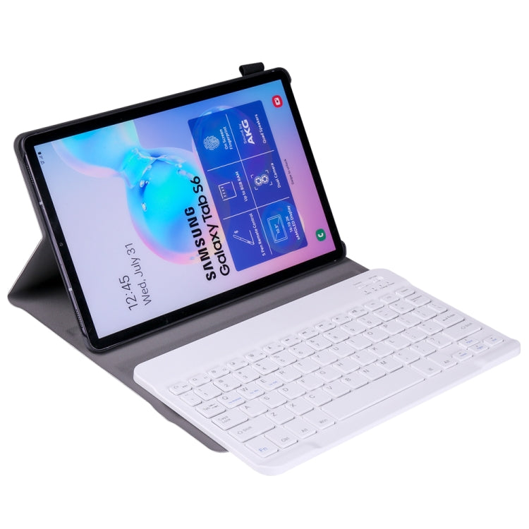 A860 For Samsung Galaxy Tab S6 10.5 inch T860 / T865 Detachable Bluetooth Keyboard Tablet Case with Pen Holder Elastic Strap(Gold) - Samsung Keyboard by PMC TechLife | Online Shopping South Africa | PMC TechLife
