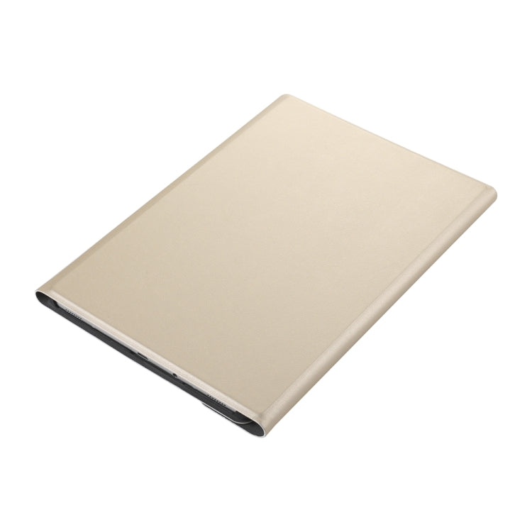 A720 Bluetooth 3.0 Ultra-thin Detachable Bluetooth Keyboard Leather Tablet Case + Leather Tablet Case for Samsung Galaxy Tab S5e T720, with Pen Slot & Holder(Gold) - free shipping - PMC TechLife - Order now!